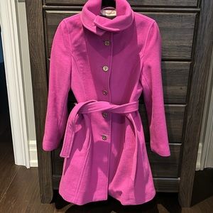 Coach Sz S wool coat